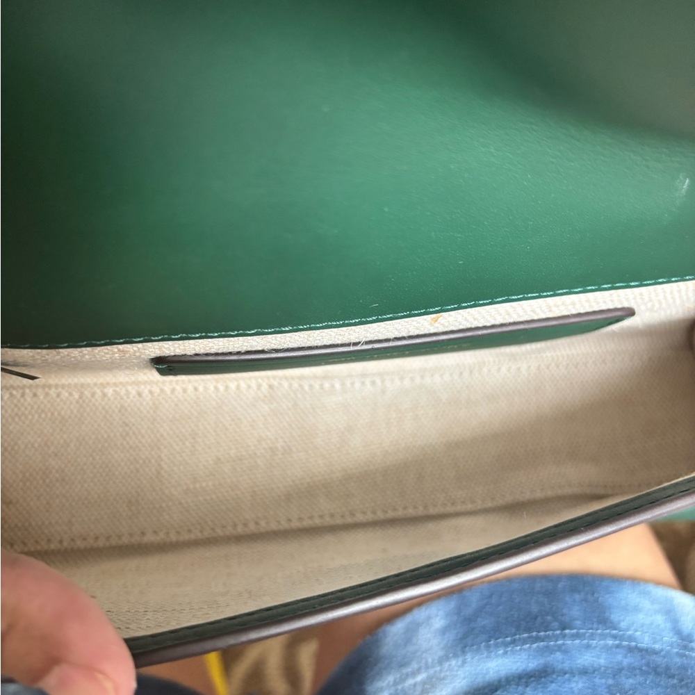 Michael Kors Ludlow Medium Green Shoulder Bag, NWT - Picture 7 of 10